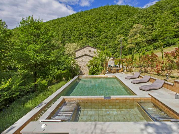 Ferienhaus für 15 Personen, mit Sauna und Balkon sowie Garten in der Toskana - 4