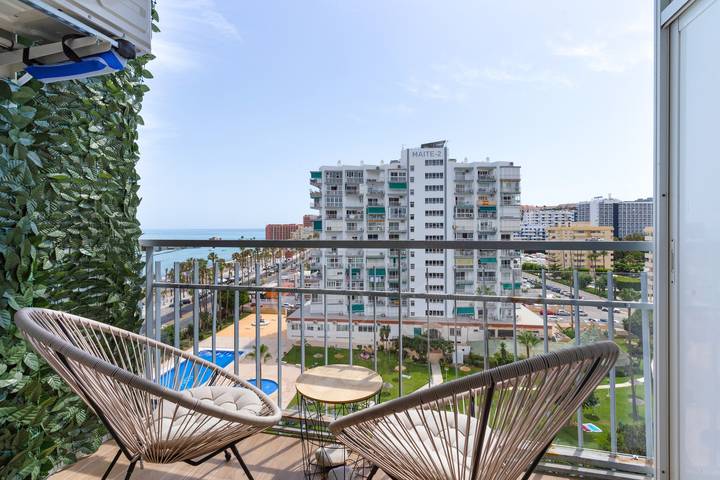 Holiday rental for 4 people, with children pool and garden in Benalmádena