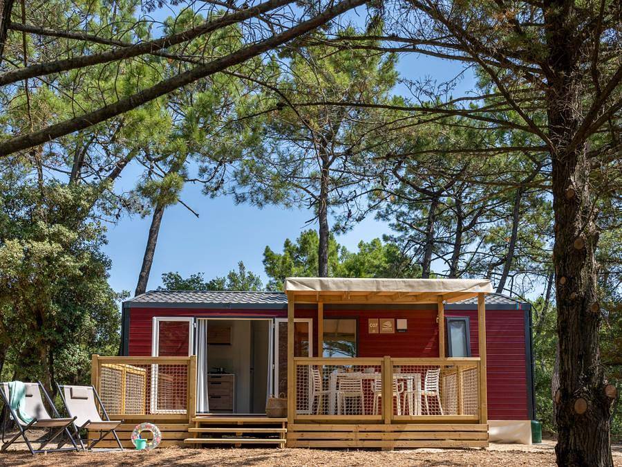 Camping Sandaya La Grande Côte - Mobilhome 4 personas - Cottage Privilège Tv Lv - 2 dormitorios - 4 plazas in La Barre-de-Monts, Vandea