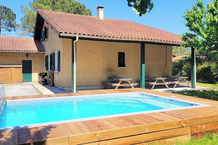 Ferienhaus für 15 Personen, mit Pool, mit Haustier