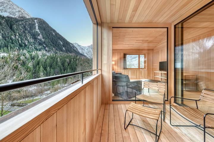 Vacation rental for 6 people, with balcony and sauna as well as view in Brandnertal