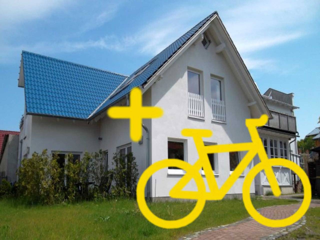 Ganze Ferienwohnung, Ferienwohnungen Fine und Luise mit Fahrradverleih in Zinnowitz, Usedomer Norden