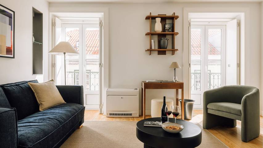 Casa rural para 4 personas, con balcón en Lisboa