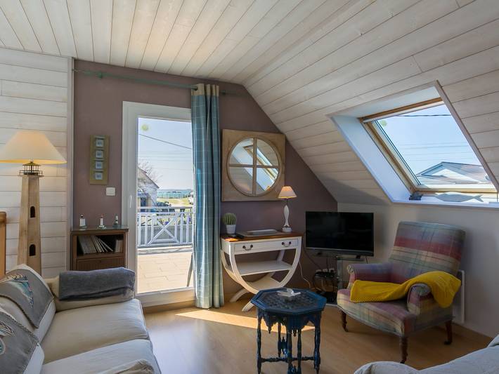 Location de vacances pour 5 personnes, avec jardin et balcon à Kerlouan - 2