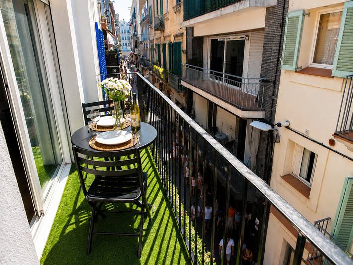 Appartamento intero, Appartamento vacanze per 5 persone con balcone in Sitges, Garraf