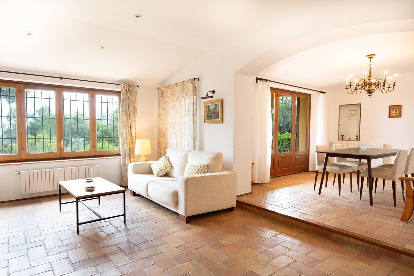 Casa de vacaciones 'Can Pujadas' con vistas a la montaña, piscina privada y Wi-Fi in Regencós, Costa Brava