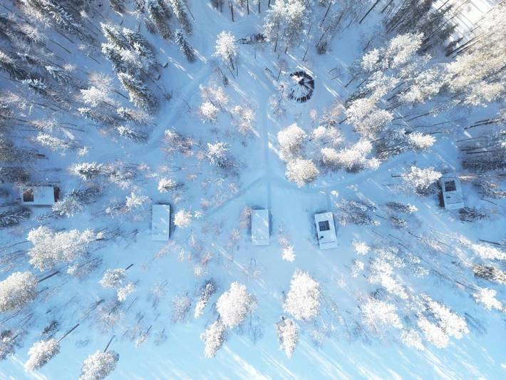 Parc de vacances pour 2 personnes, avec sauna ainsi que vue sur le lac et vue à Rovaniemi - 2