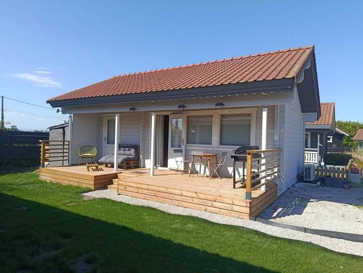 Chalet pour 2 personnes, avec jardin