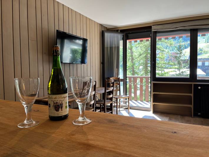 Gîte pour 4 personnes, avec balcon dans Pra-Loup (station de ski) - 2