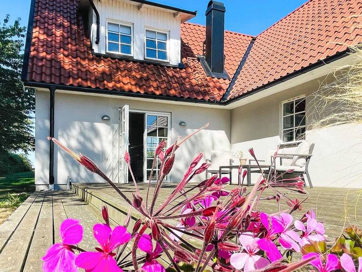 Hus för 9 Personer, med Balkong samt Terass och Trädgård i Skurup