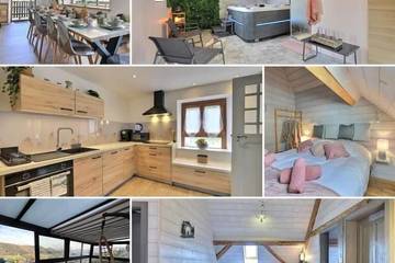 Gîte pour 14 personnes, avec jacuzzi à Geishouse