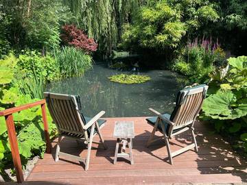 Gîte pour 2 personnes, avec vue et jardin dans Lekkerkerk