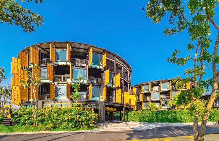 Hotell för 10 Personer, med bastu samt terass och trädgård i Phuket