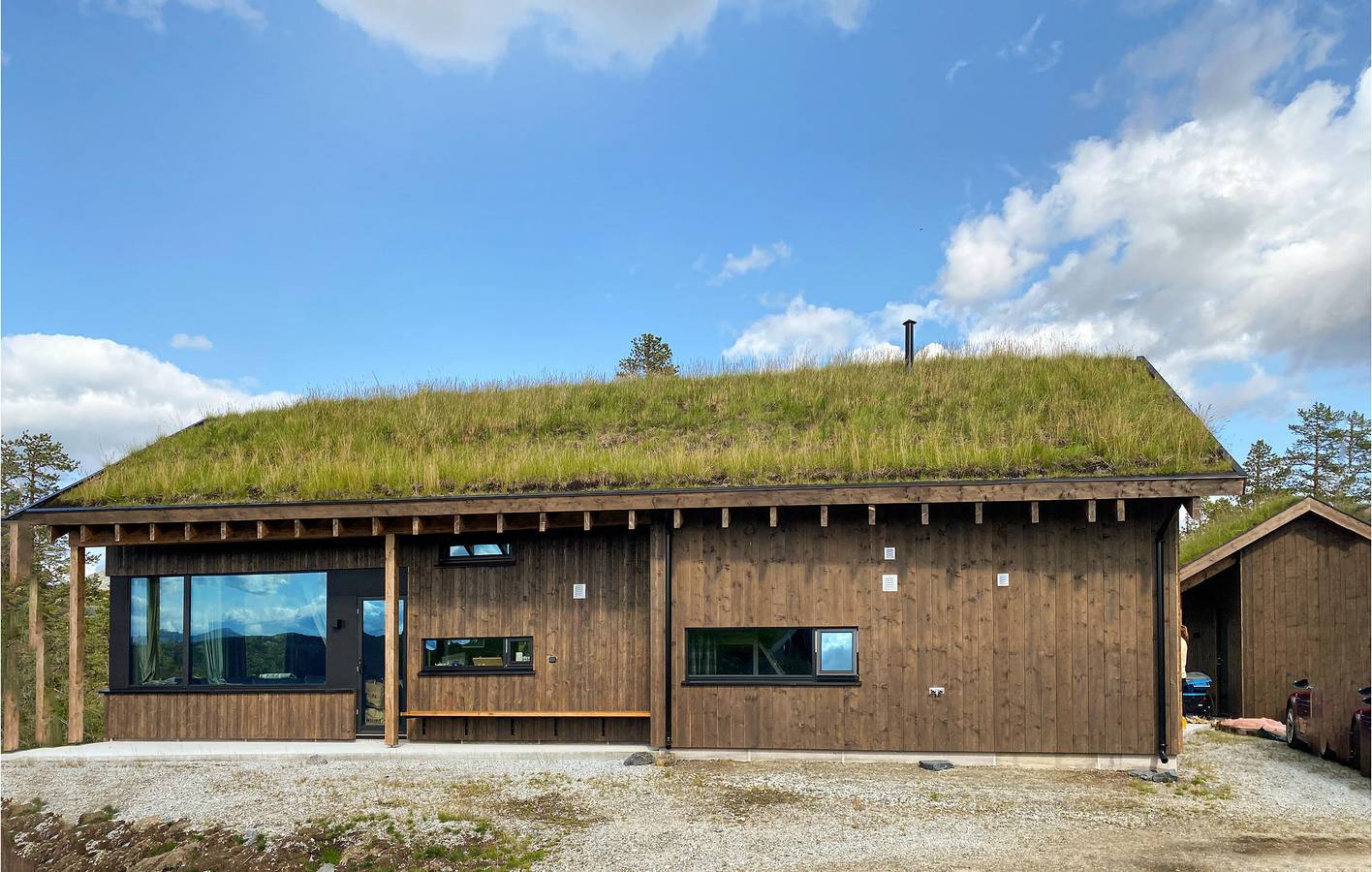 Ferienhaus für 9 Personen mit Garten in Hjartdal