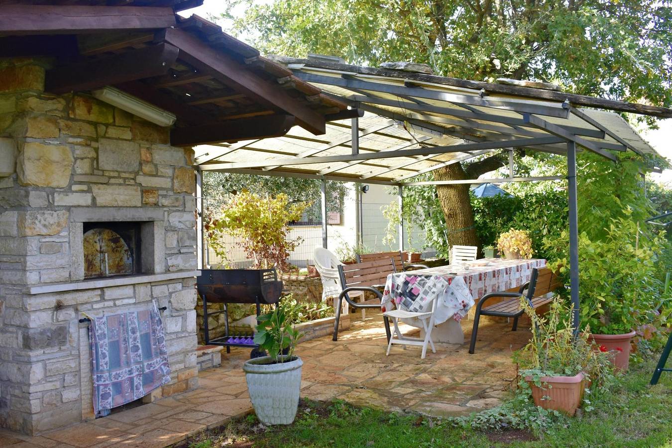 Cały apartament, Charming vacation home with garden in Umag, Umag i okolice