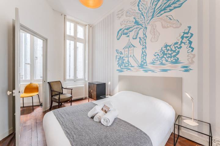 Gîte pour 6 personnes, avec balcon à Nantes - 4