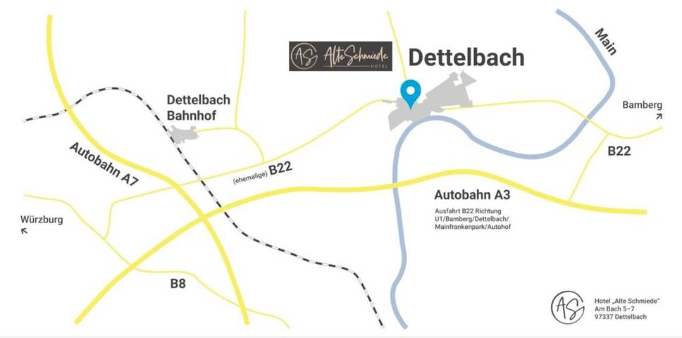 Hotel für 2 Personen, mit Haustier in Dettelbach - 2