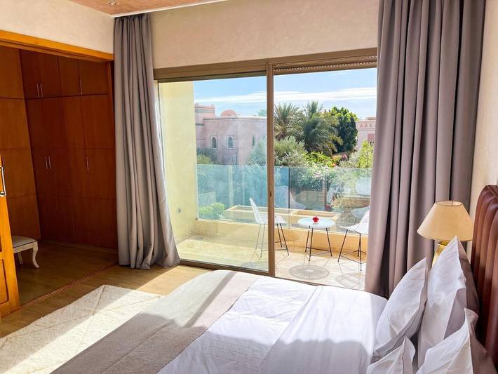 Maison d’hôte pour 4 personnes, avec jardin et bassin pour enfant ainsi que piscine et vue à Marrakech - 4
