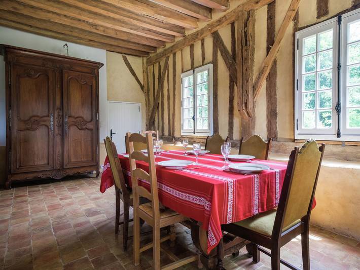 Maison de vacances pour 10 personnes, avec terrasse et jardin, adapté aux familles dans la Sarthe - 3