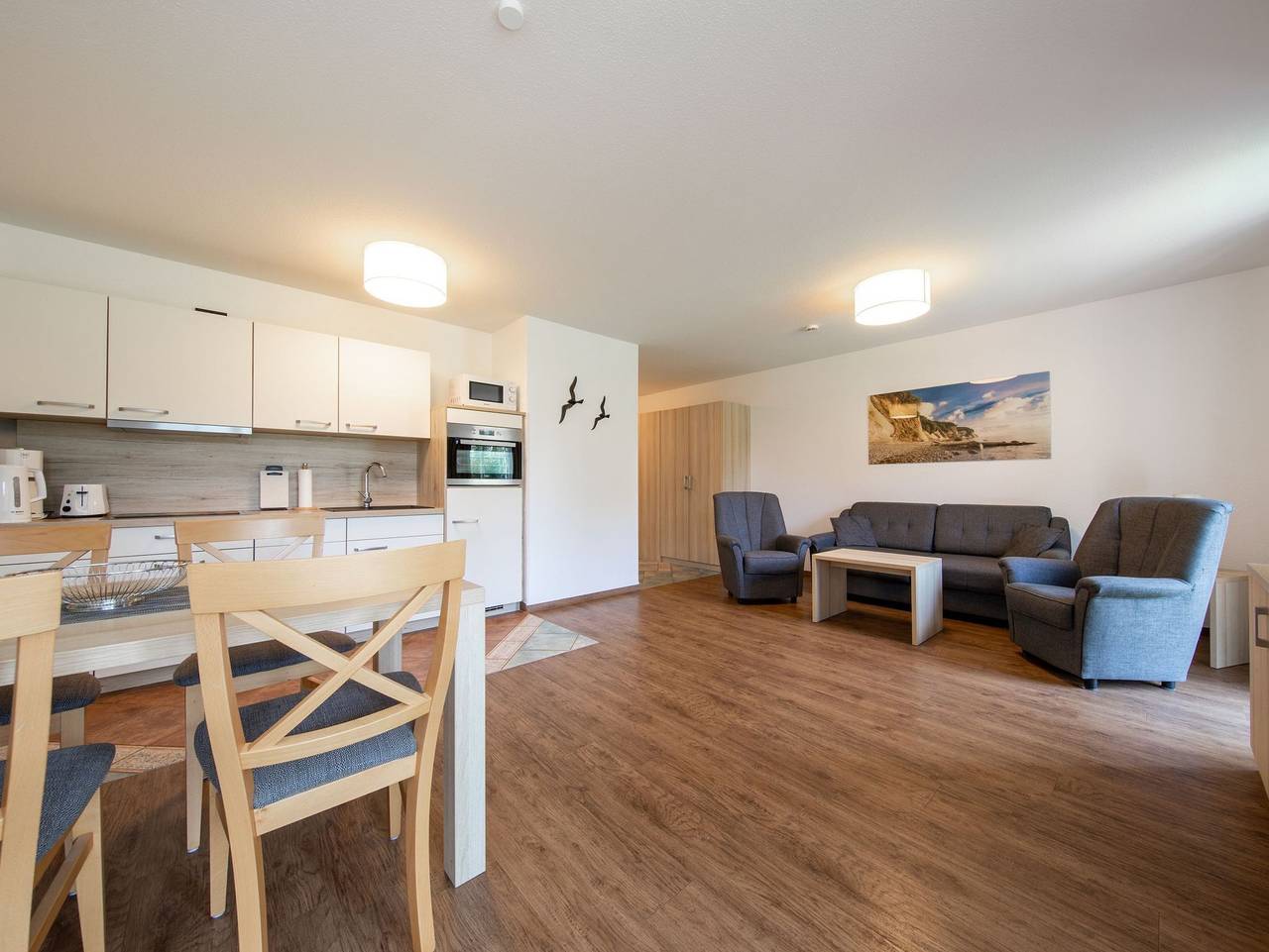 Ganze Ferienwohnung, Haus an der Düne Wohnung 2 in Gager, Mönchgut