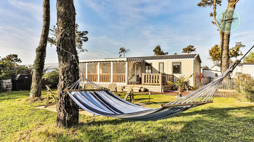 Camping pour 6 personnes, avec jardin à Saint-Hilaire-de-Riez