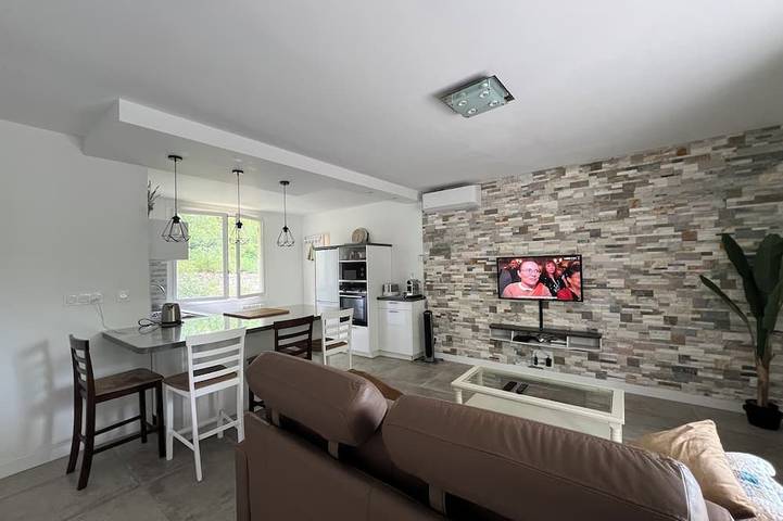 Maison de vacances pour 4 personnes, avec Terrasse et Jardin