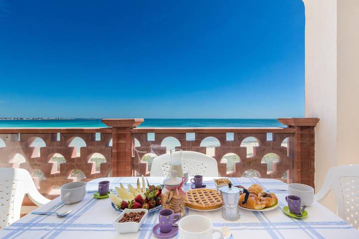 Gîte pour 8 personnes, avec balcon à Porto Cesareo - 4