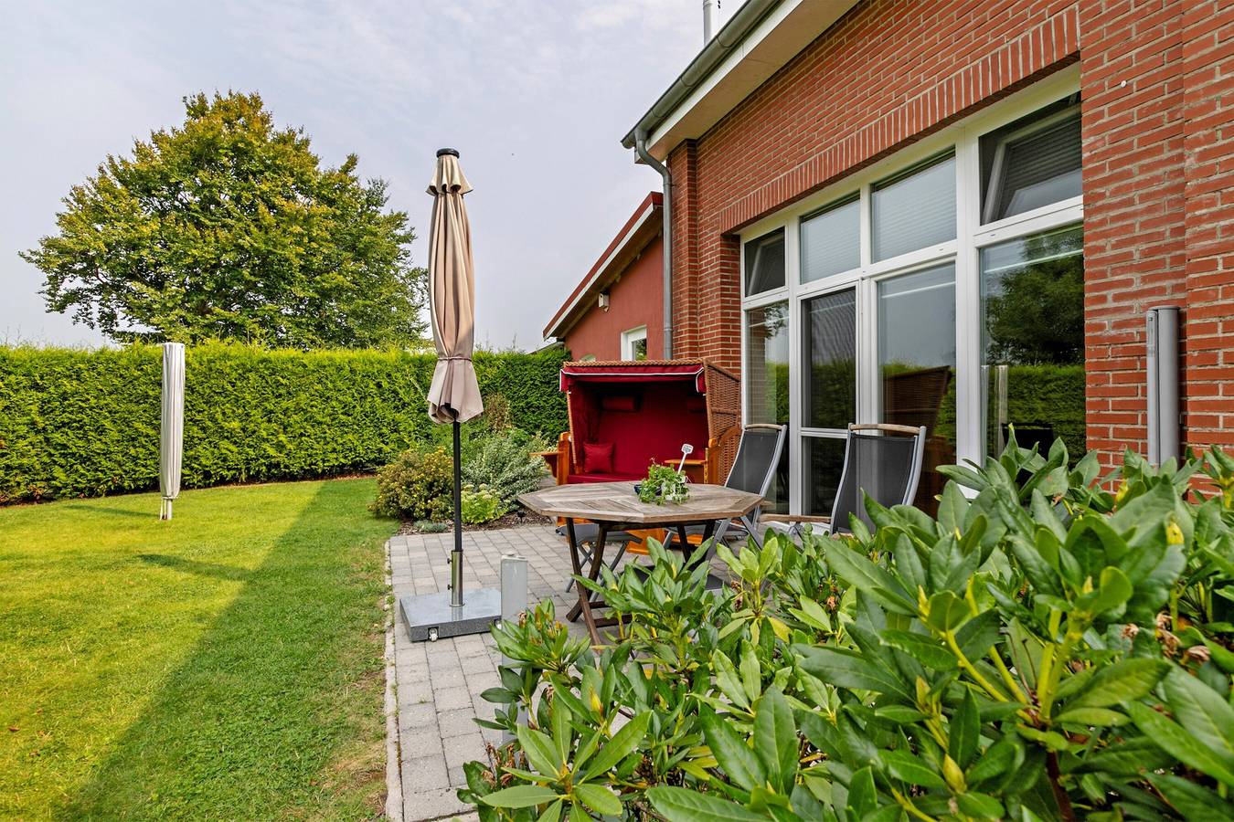 Ganze Wohnung, Ferienwohnung Offenbütteler Moor" mit privater Terrasse, privatem Garten und Wlan in Osterrade, Albersdorf und Umgebung