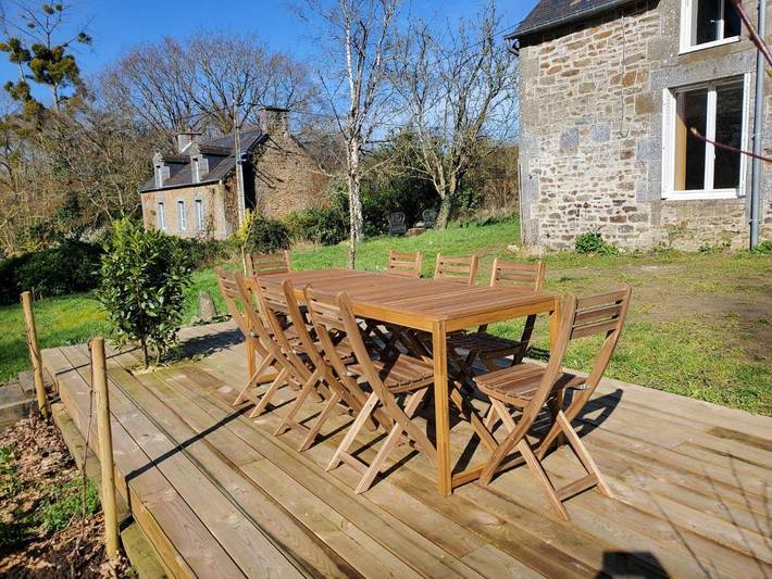 Maison d’hôte pour 3 personnes, avec vue et jardin à Saint-Pierre-de-Plesguen - 4