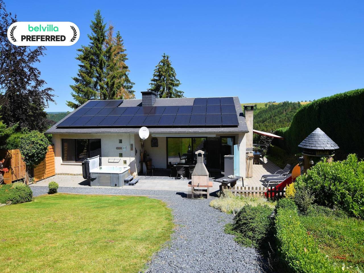 Retraite Jacuzzi, Ardennes in Nadrin, Houffalize