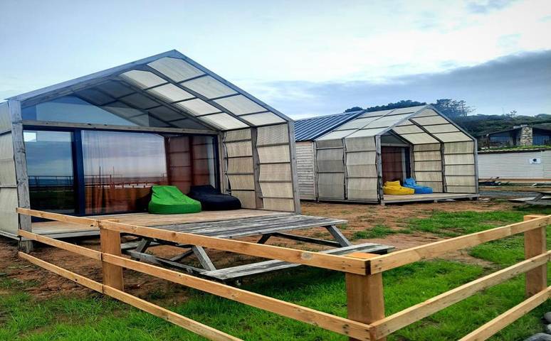 Camping for 4 people, with Terrace and Garden as well as View in Turkey