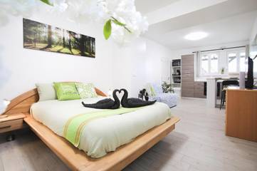 Gîte pour 3 personnes, avec jardin et terrasse à Chiny
