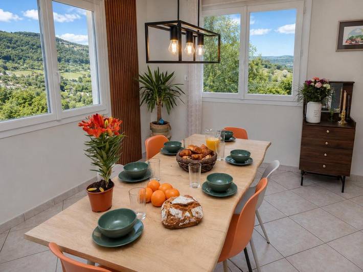 Location de vacances pour 6 personnes, avec jardin et vue à Vals-près-le-Puy - 4
