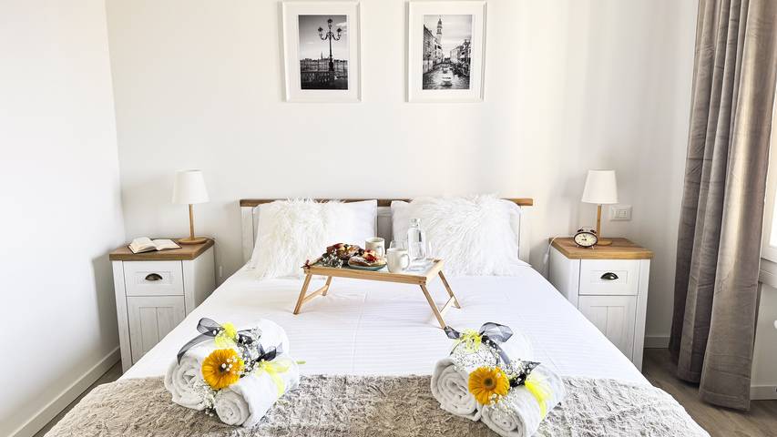Gîte pour 4 personnes, avec terrasse, animaux acceptés à Mestre - 2