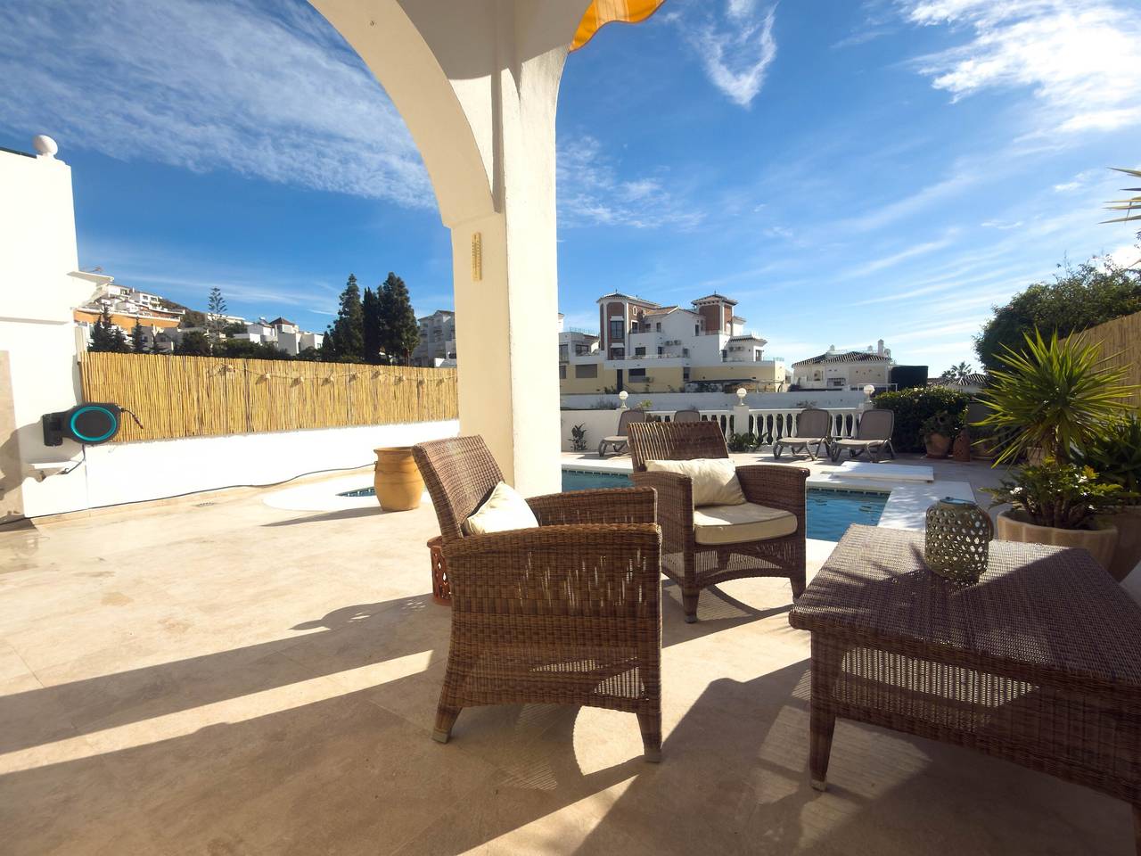 Holiday Home 'Rd02 La Casa Hermosa' with Sea View, Wi-Fi and Air Conditioning in Torrox Costa, Torrox