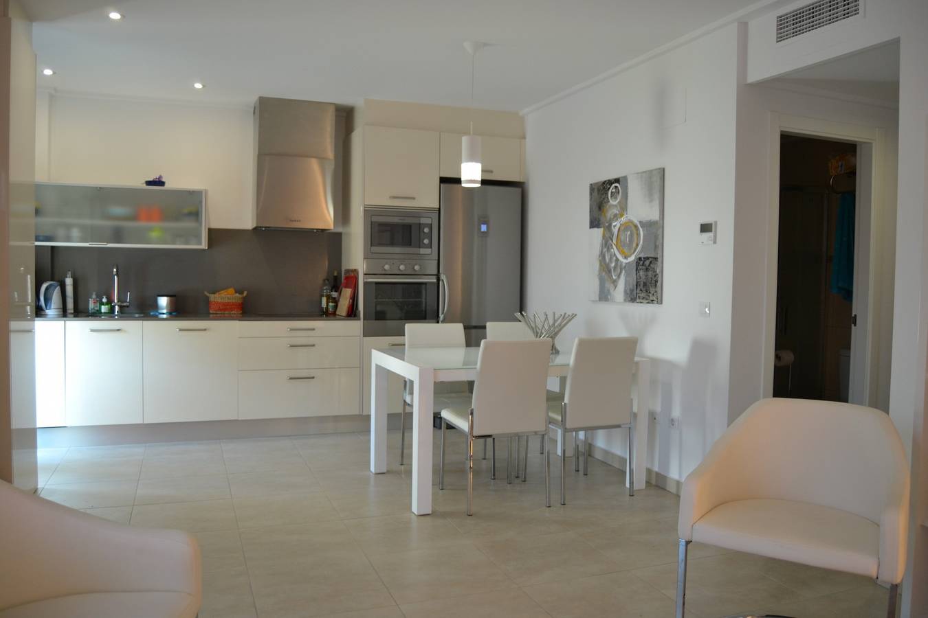 Apartamento entero, Apartamento de vacaciones para 6 personas con piscina para niños in El Palmar, Costa Blanca