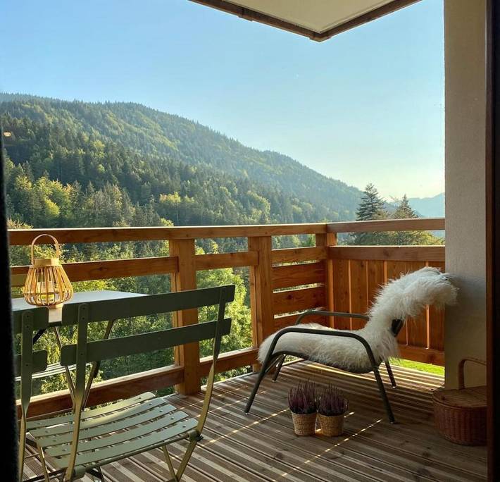 Appartement de vacances pour 6 personnes, avec balcon
