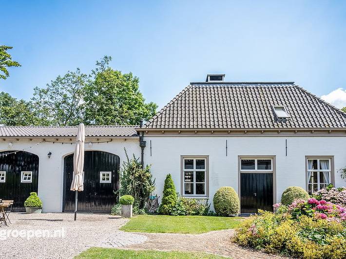 Glamping voor 62 personen, met terras en balkon/terras in Noord-Brabant