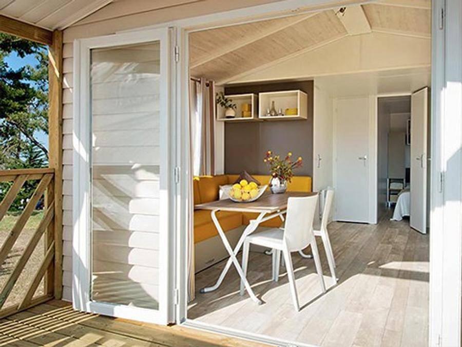 Camping la Grande Métairie - Mobile home 4 persons - Comfort | 2 Bedrooms | 4 Pers | Small Terrace | Air Conditioning | Tv in Carnac, Côte des Mégalithes