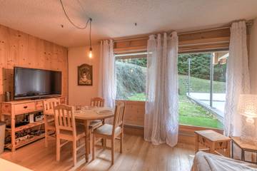 Gîte pour 2 personnes, animaux acceptés à Megève