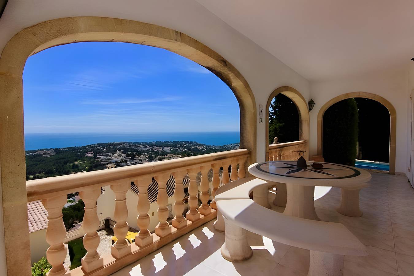 Villa 'Gaga Moraira' con vistas al mar, Wi-Fi y aire acondicionado in Teulada, Costa Blanca