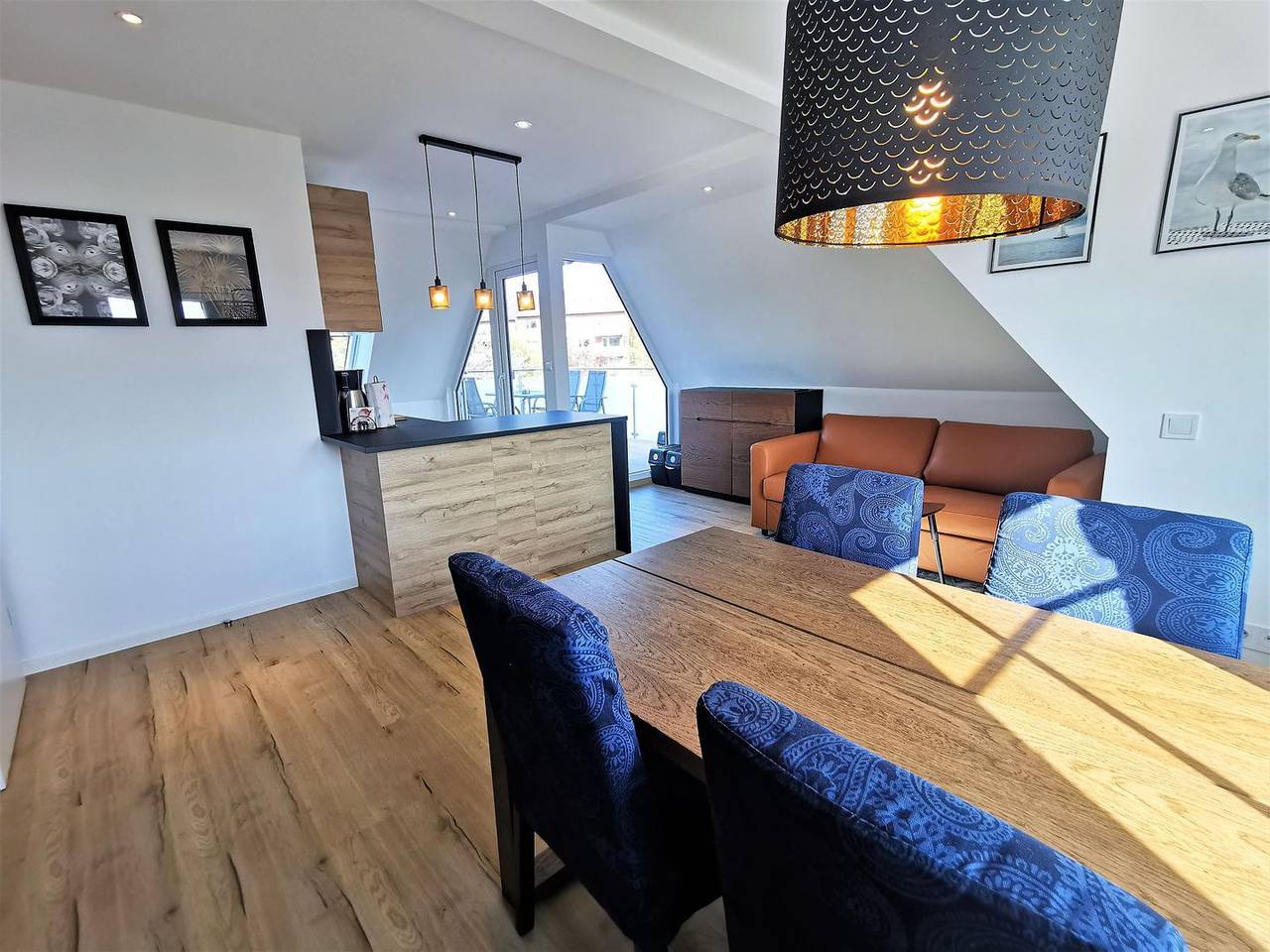 Ganze Wohnung, 60m² Apartment für bis zu 5 Personen mit großer Dachterrasse in Bargteheide, Kreis Stormarn
