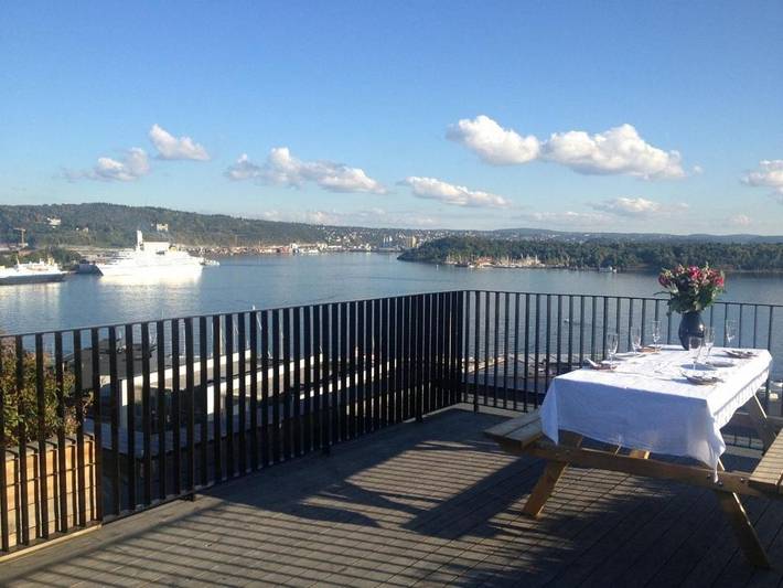 Ferienwohnung für 4 Personen, mit Seeblick und Terrasse sowie Ausblick in Oslo Gemeinde - 2