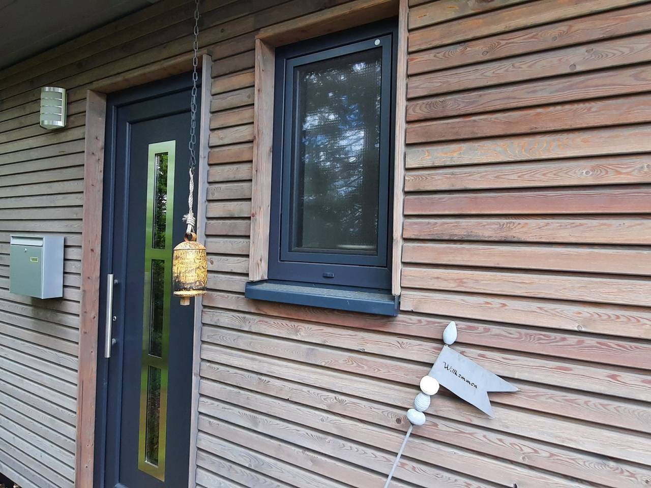 Gartenblick in Vöhl-Basdorf in Basdorf, Vöhl