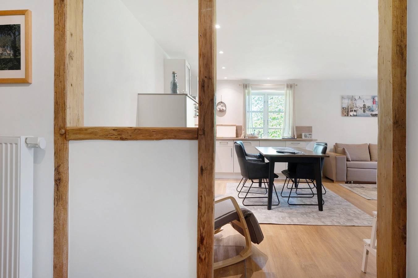 Ganze Wohnung, Ferienwohnung 'Fewo 5' mit Privatterrasse, Gemeinschaftsgarten und Wlan in Oldenswort, Eiderstedt