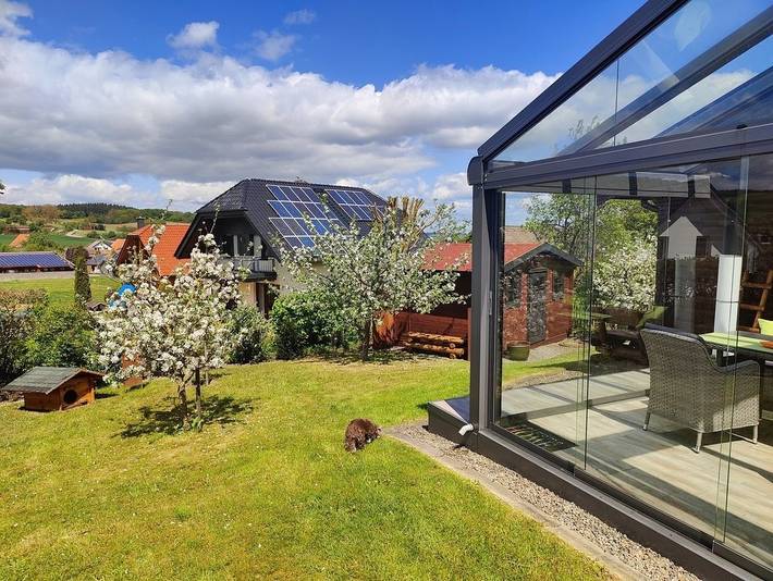 Ferienhaus für 2 Personen, mit Garten und Ausblick sowie Terrasse in Hessen - 3