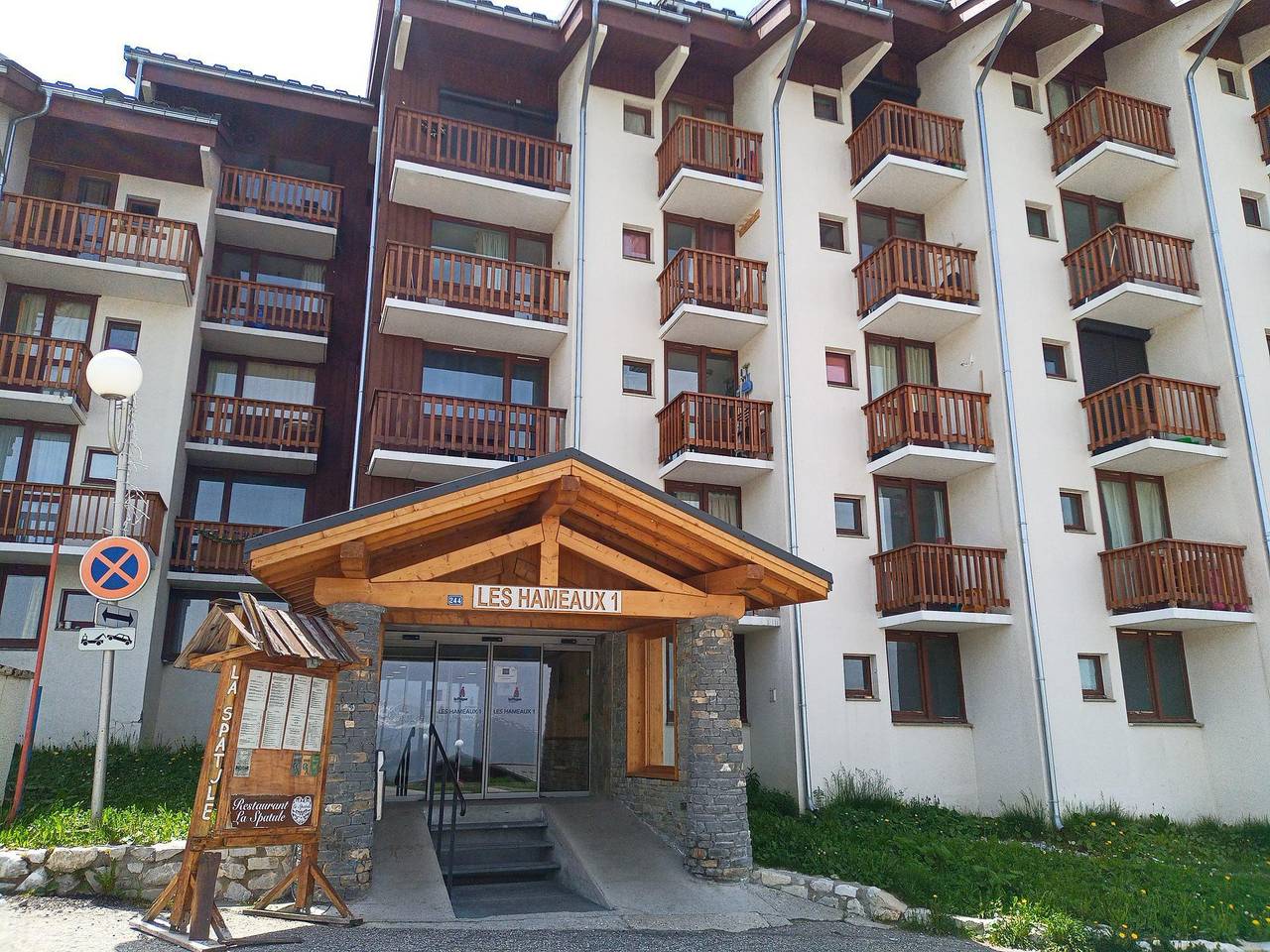 Ganzes Studio, La Résidence Hameaux 1 - Mezzanin-Studio für 4 Personen (431) in Plagne Villages, La Plagne-Tarentaise