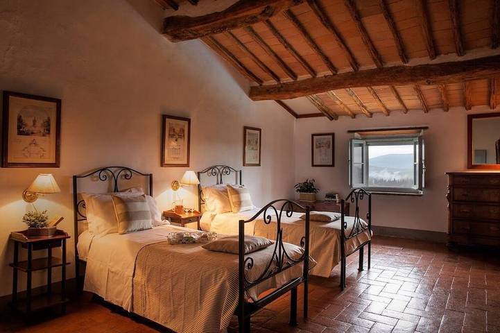 Villa pour 11 personnes, animaux acceptés à Lilliano - 4