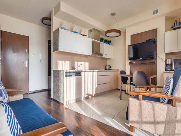 Ferienwohnung für 4 Personen, mit Balkon in Halbinsel Hel