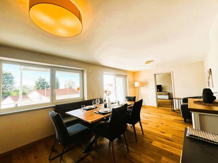 Hel lejlighed, Holiday Apartment 'Familientraum Donautal' with Private Terrace, Shared Garden and Wi-Fi in Sigmaringen, Region Bodensee-Oberschwaben